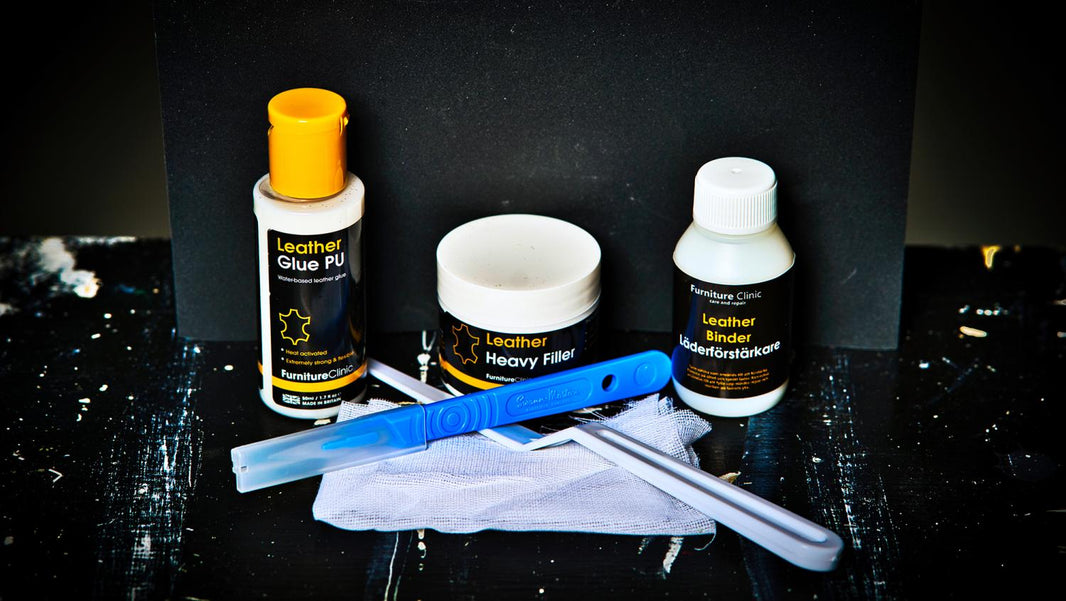 Guide för att laga hål och revor i läder