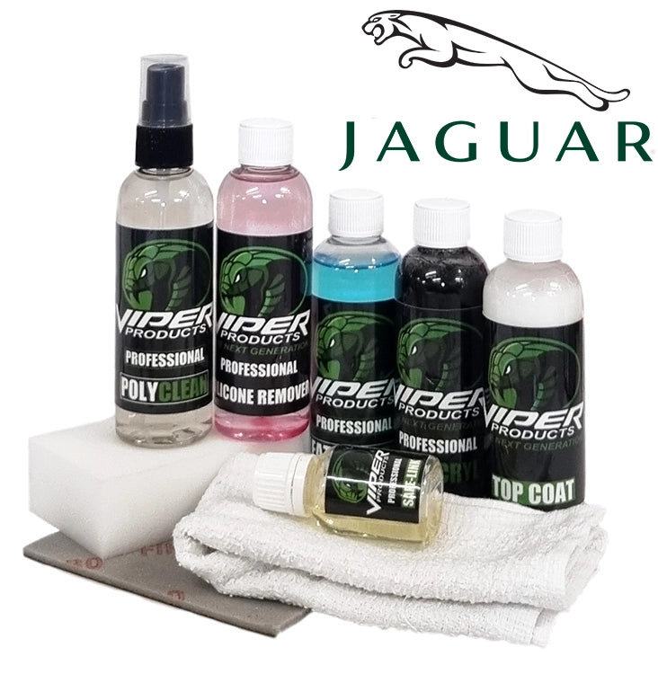 Läderfärg & Vinylfärg till Jaguar | Litet Kit för Färgning av bilklädsel | Viper Products