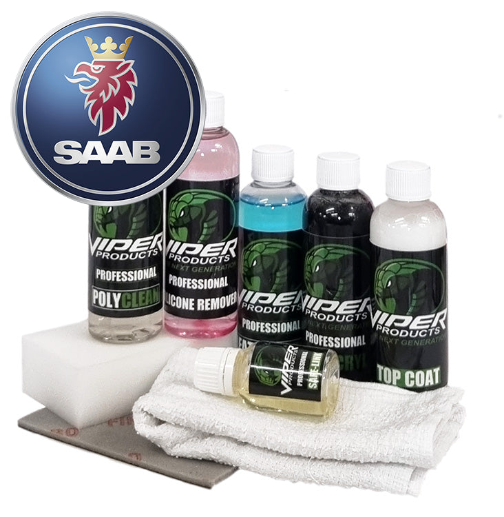 Läderfärg & Vinylfärg till Saab | Litet Kit för färgning av bilklädsel | Viper Products