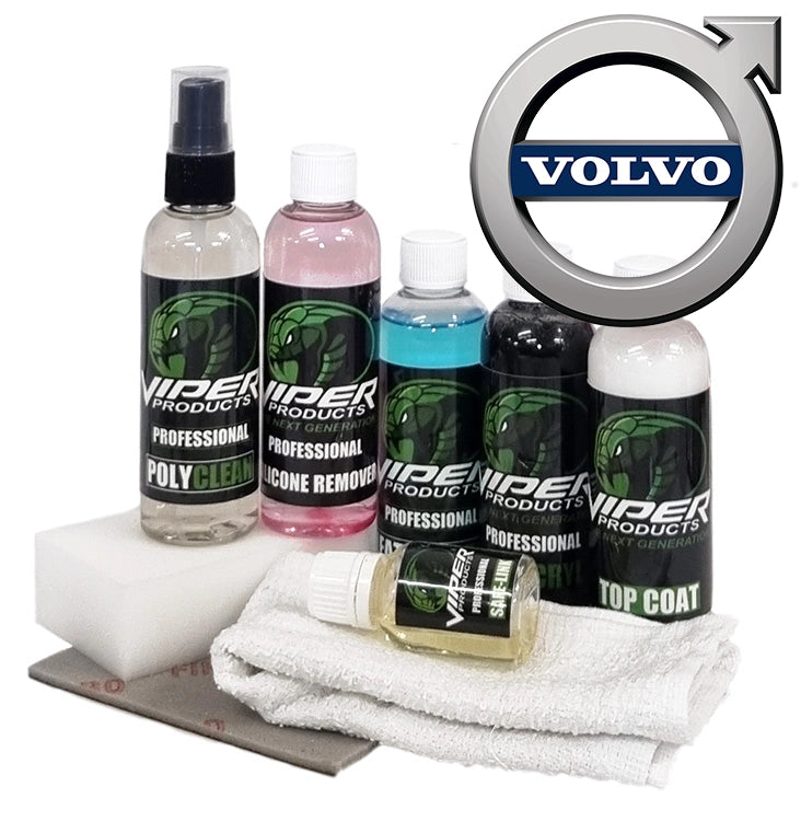Läderfärg & Vinylfärg till Volvo | Litet Kit för Infärgning av bilklädsel | Viper Products