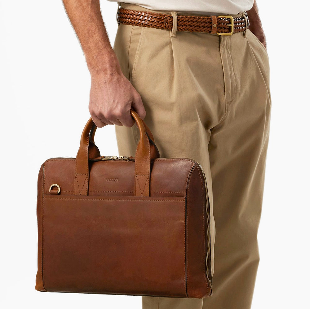 Datorväska i Läder | Gustav | Saddler