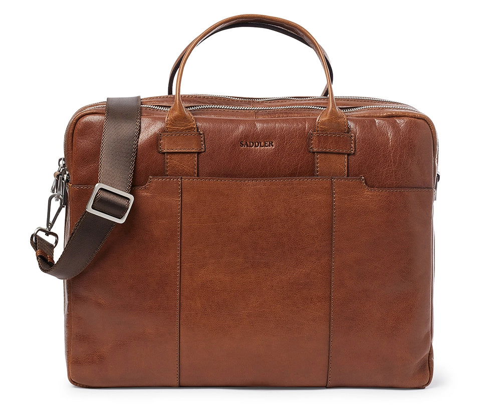Datorväska i Läder | Vadstena | Saddler