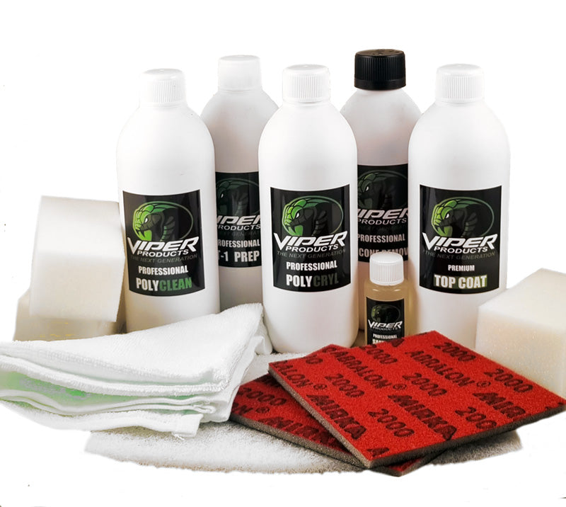 Leather & Vinyl Colour | Small Kit for Colouring Leather, Vinyl, and Faux Leather | Viper Products