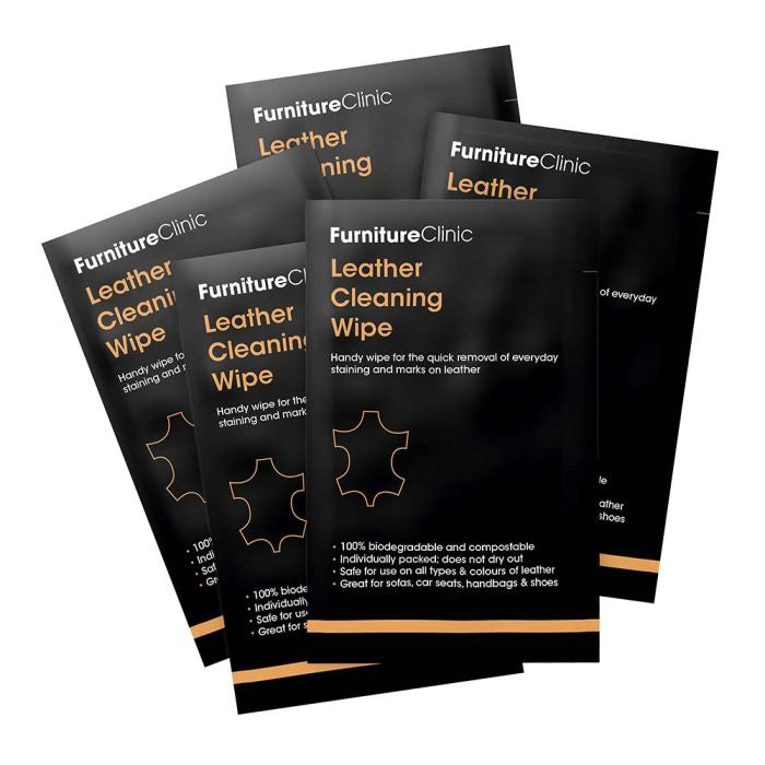 Rengörningsduk för läder -  Furniture Clinic Leather Cleaner Wipe