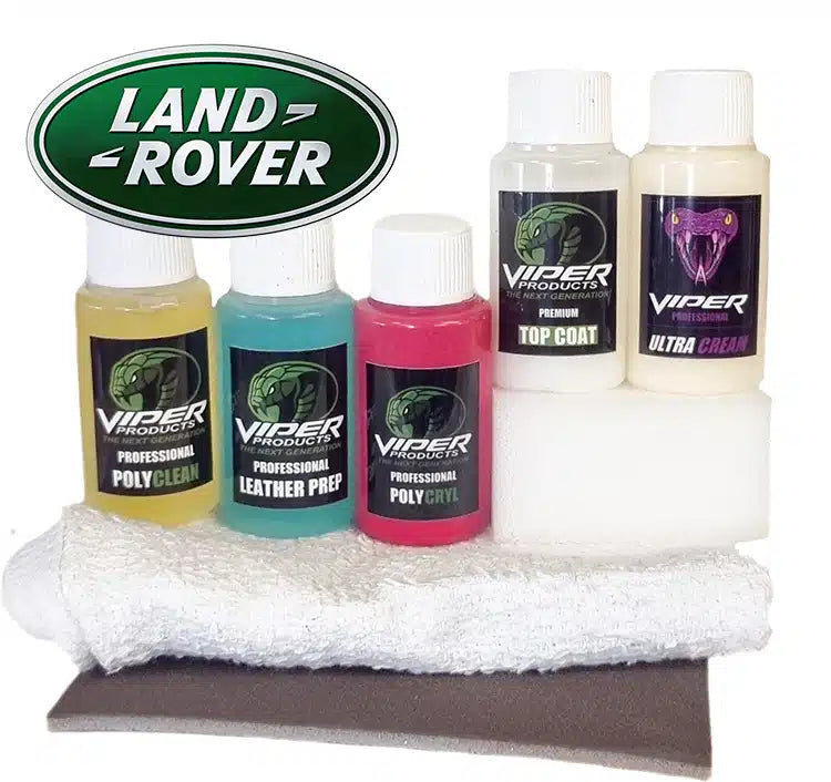 Läderfärg & Vinylfärg till Land Rover | MiniKit för färgning av bilklädsel | Viper Products
